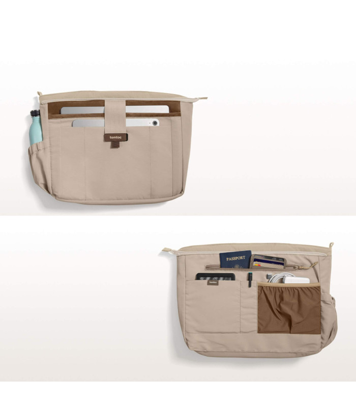 Terra-T38 Puffy Laptop Tote Bag 10 L, Natural Sand