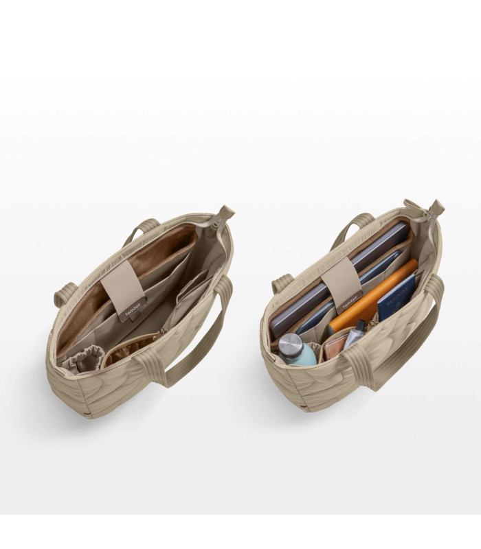 Terra-T38 Puffy Laptop Tote Bag 10 L, Natural Sand