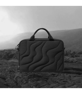 Terra-A28 (14") Puffy Laptop Carrying Bag, Black