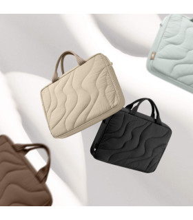 Terra-A28 (14") Puffy Laptop Carrying Bag, Black