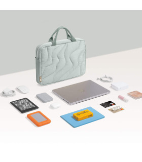 Terra-A28 (14") Puffy Laptop Carrying Bag, Lakeshore