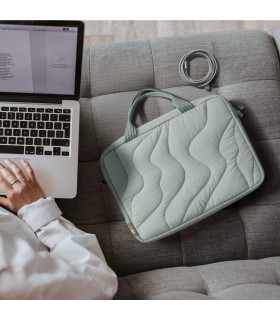 Terra-A28 (14") Puffy Laptop Carrying Bag, Lakeshore
