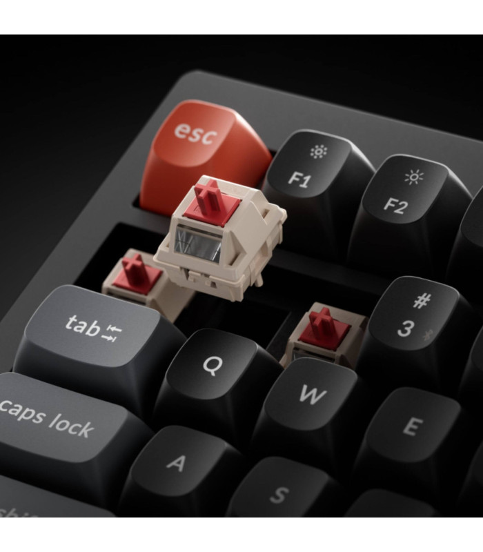 Keychron V1 Ultra Black Red Switch (US) w/Knob