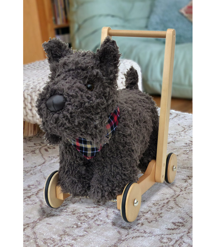 Scottie Dog Push Along