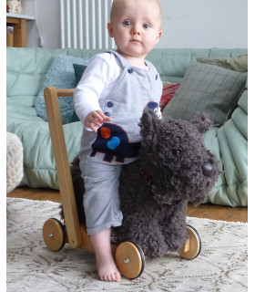 Scottie Dog Push Along