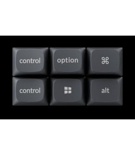 Keychron V1 Ultra Black Banana Switch (US) w/Knob