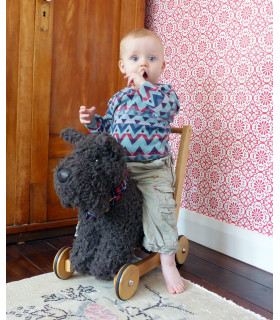 Scottie Dog Push Along