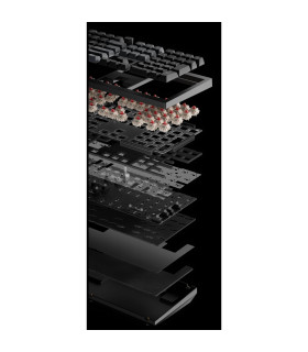 Keychron V6 Ultra Black Brown Switch (US) w/Knob