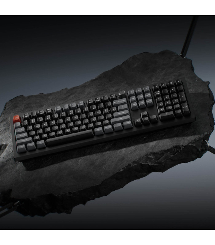 Keychron V6 Ultra Black Banana Switch (US) w/Knob