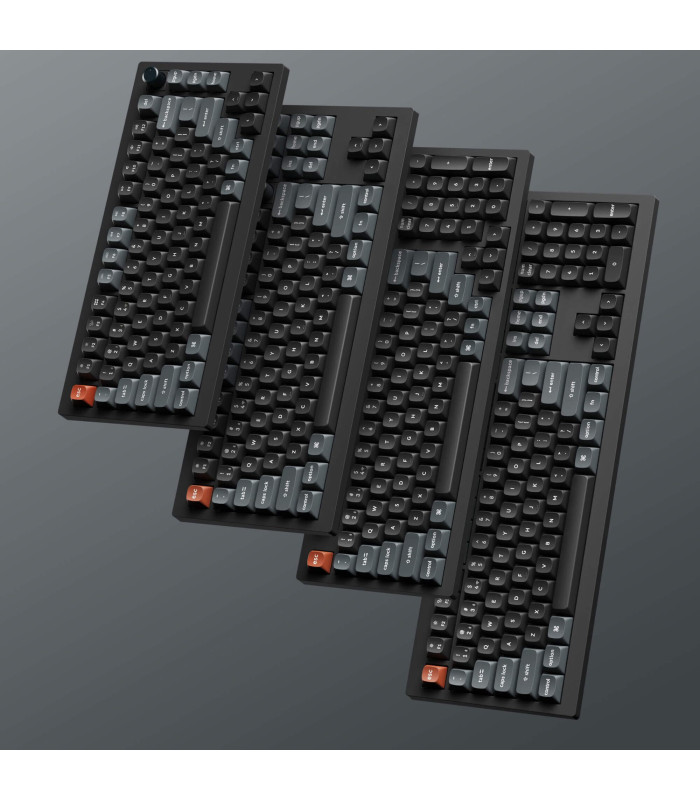 Keychron V6 Ultra Black Brown Switch (US) w/Knob