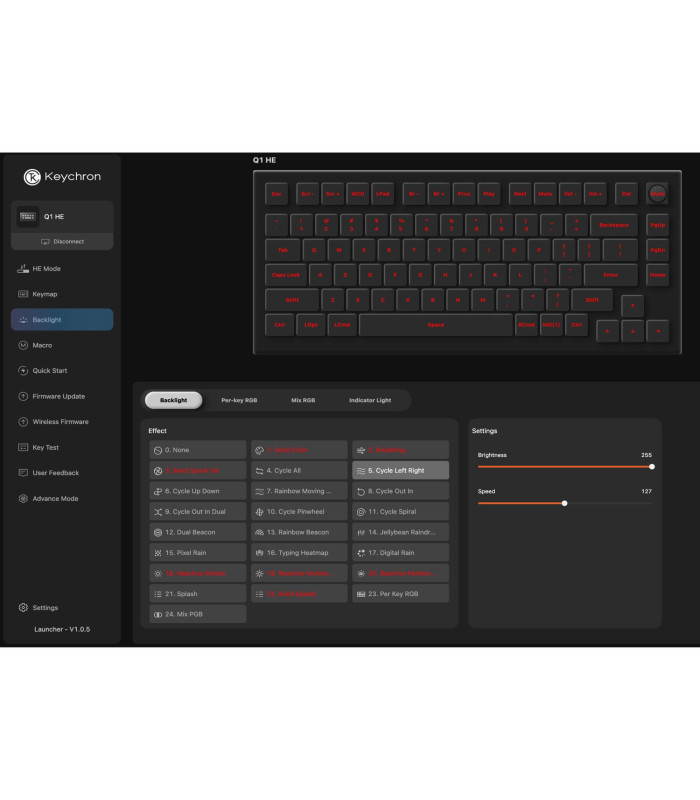 Q1 HE Copper Edition QMK Magnetic Switch (US)