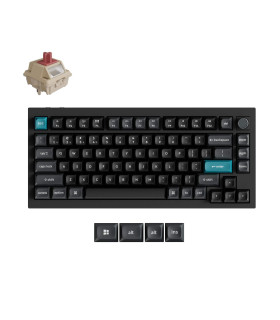 Keychron Q1 Ultra Black QMK Red Switch (US) Knob