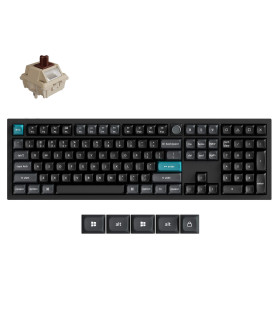 Keychron Q6 Ultra Black QMK Brown Switch (US) Knob
