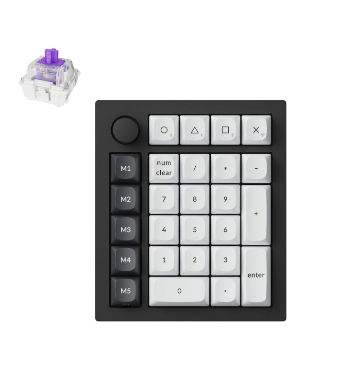Keychron Q0 HE Black QMK Magnetic Switch Number Pad 