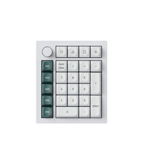Keychron Q0 HE White QMK Magnetic Switch Number Pad 