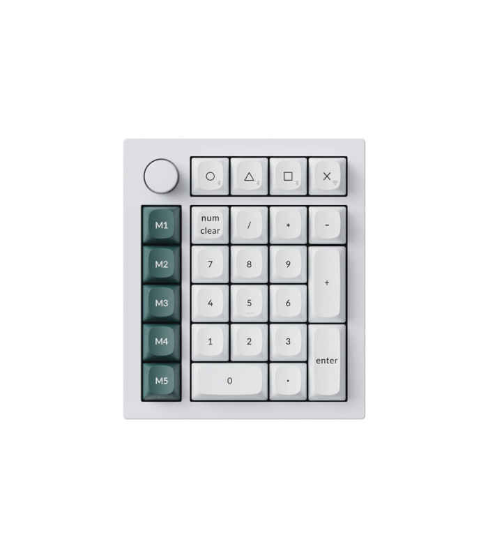 Keychron Q0 HE White QMK Magnetic Switch Number Pad 
