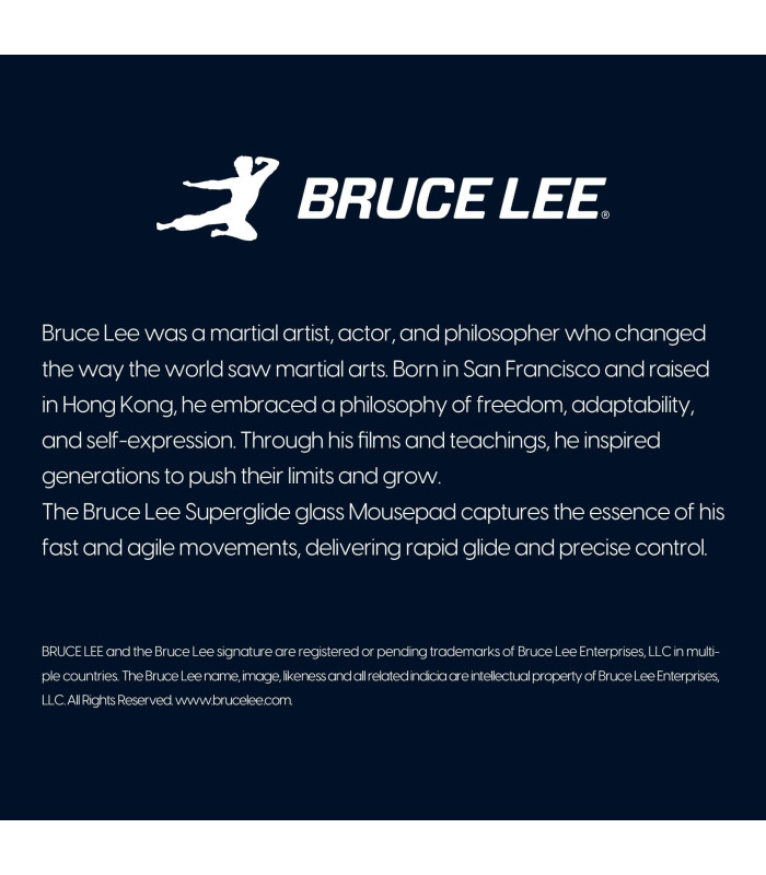 Superglide Pad v3 x Bruce lee 85th ED Navy XL