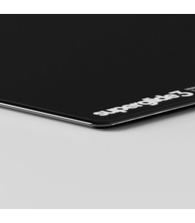 Superglide Glass Mouse Pad v3 L - Black - Type-S