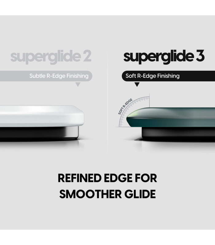 Superglide Glass Mouse Pad v3 L - Green - Type-S