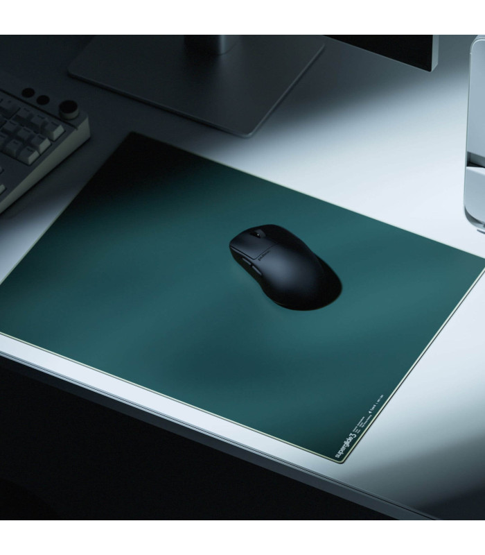 Superglide Glass Mouse Pad v3 L - Green - Type-S