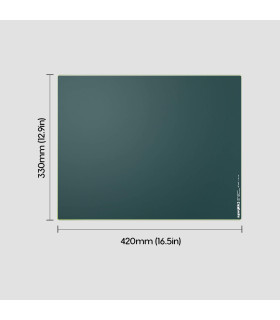 Superglide Glass Mouse Pad v3 L - Green - Type-S