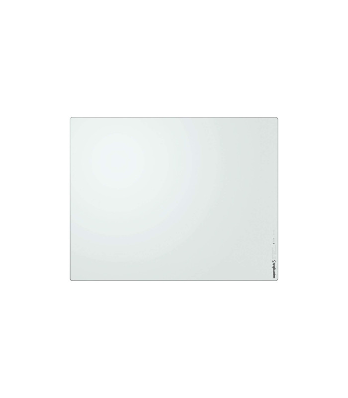 Superglide Glass Mouse Pad v3 L - White - Type-S
