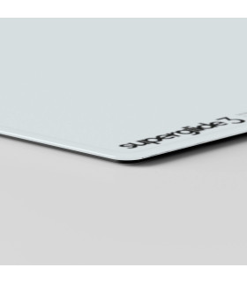 Superglide Glass Mouse Pad v3 L - White - Type-S