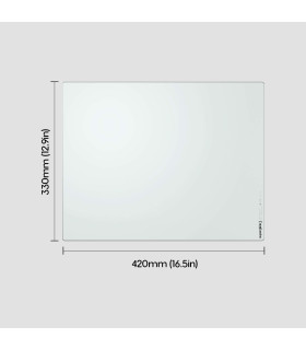 Superglide Glass Mouse Pad v3 L - White - Type-S