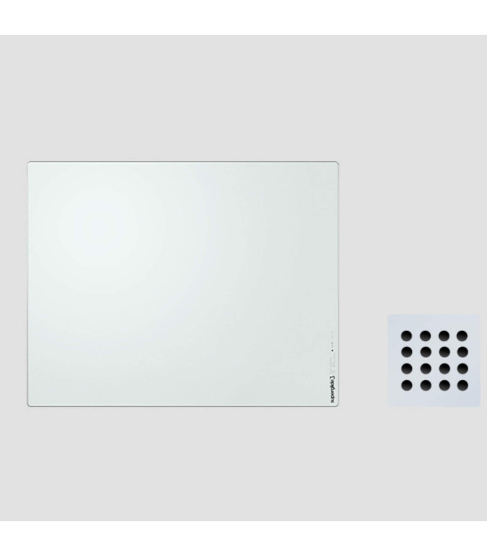 Superglide Glass Mouse Pad v3 L - White - Type-S