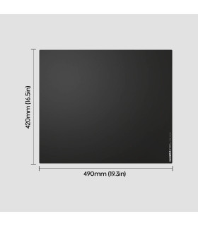 Superglide Glass Mouse Pad v3 XL - Black - Type-S