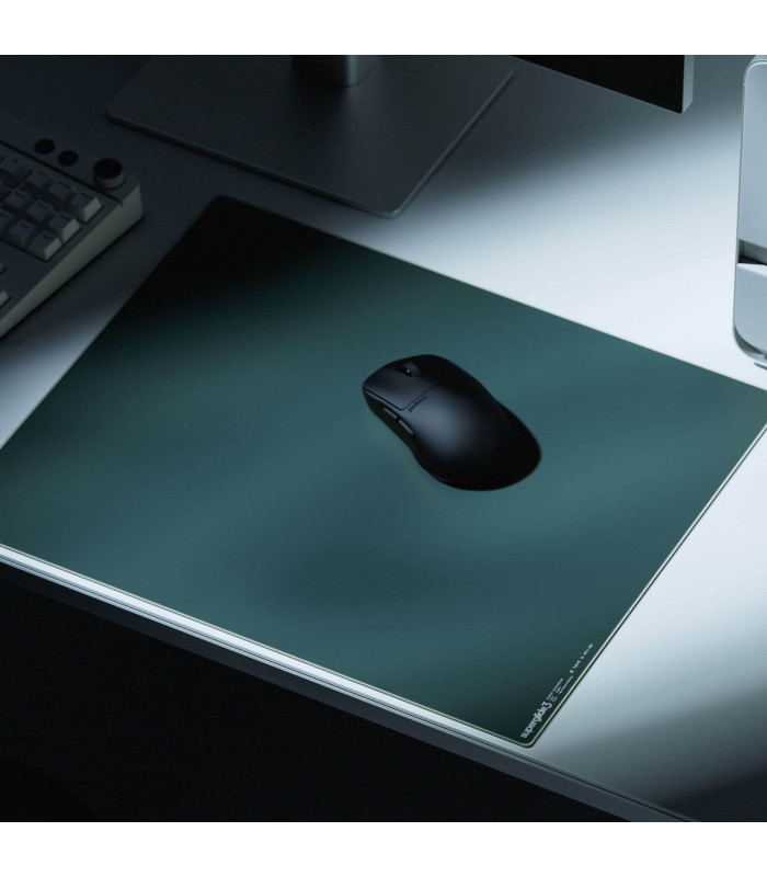 Superglide Glass Mouse Pad v3 XL - Green - Type-S