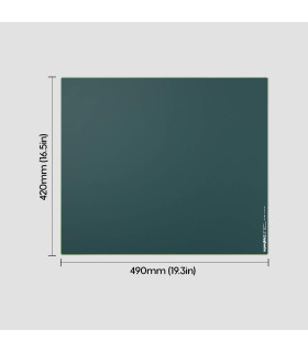 Superglide Glass Mouse Pad v3 XL - Green - Type-S