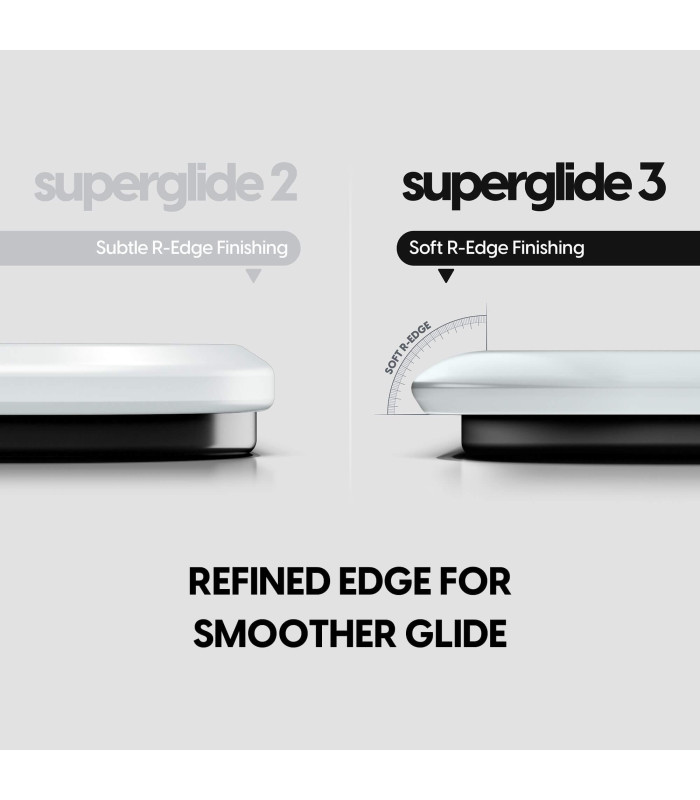 Superglide Glass Mouse Pad v3 XL - White - Type-S