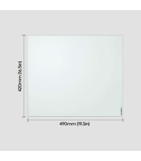 Superglide Glass Mouse Pad v3 XL - White - Type-S
