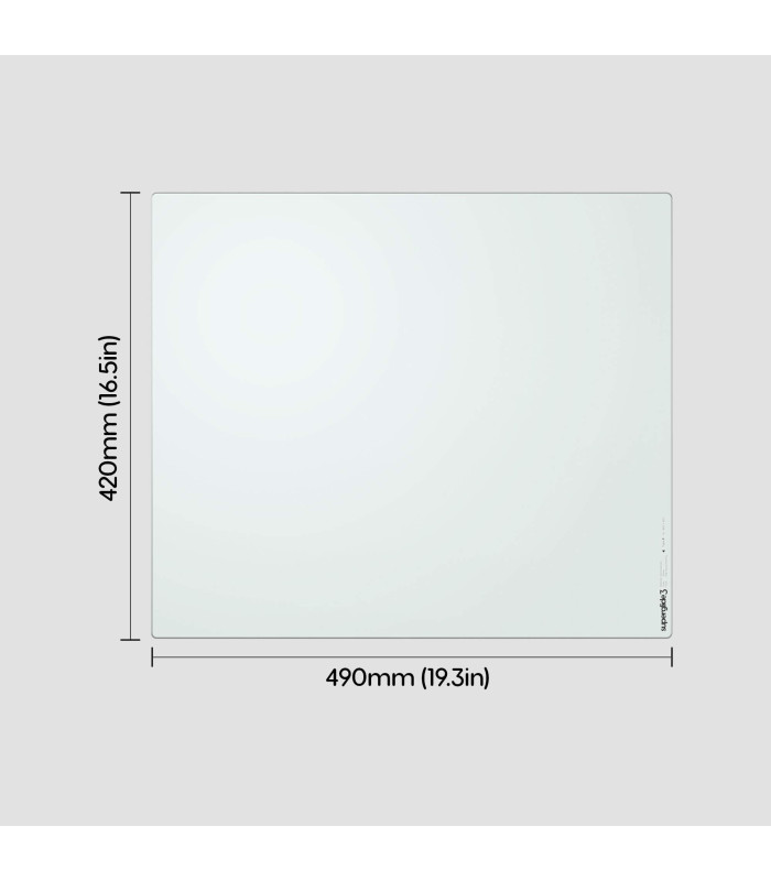 Superglide Glass Mouse Pad v3 XL - White - Type-S