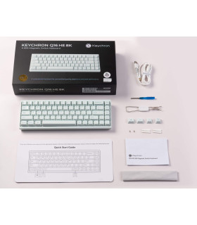 Q16 HE 8K Light Green QMK Magnetic Switch (CH)