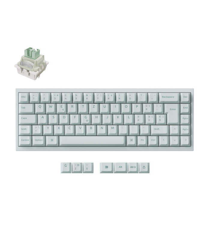 Q16 HE 8K Light Green QMK Magnetic Switch (CH)