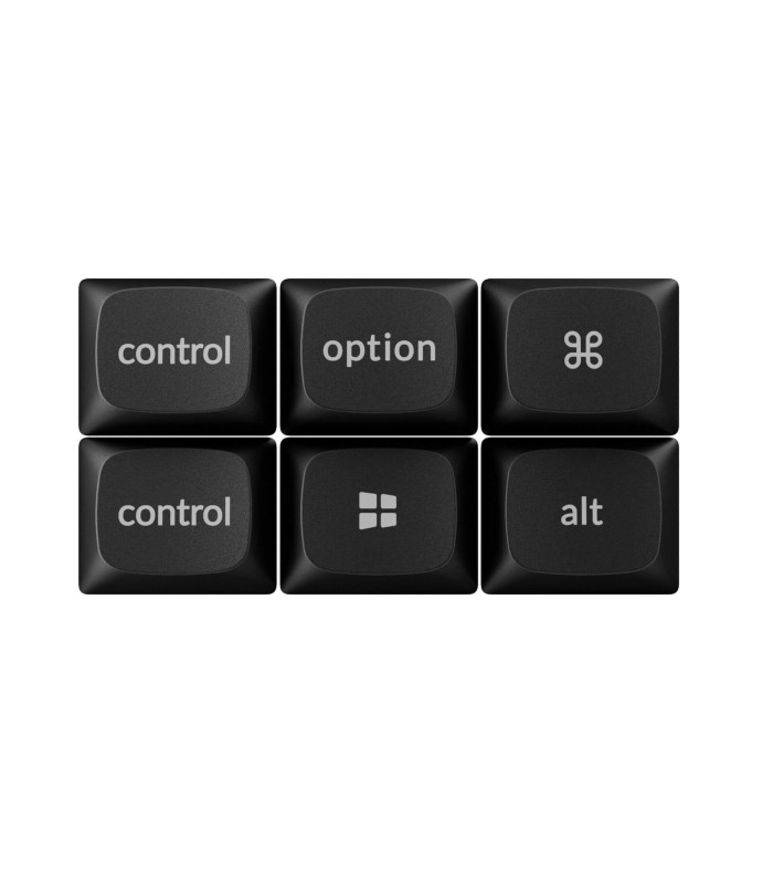 Keychron V1 8K QMK Black Red Switch (US) w/Knob