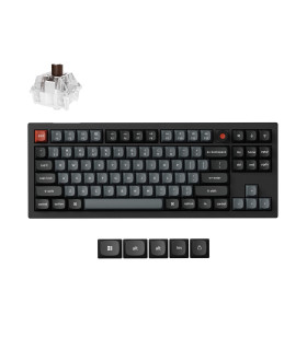 Keychron V3 8K QMK Black Brown Switch (US) w/Knob