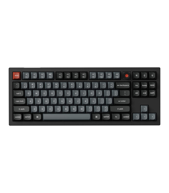 Keychron V3 8K QMK Black Red Switch (US) w/Knob