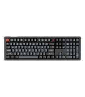 Keychron V6 8K QMK Black Red Switch (US) w/Knob