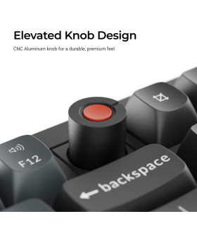 Keychron V6 8K QMK Black Banana Switch (US) w/Knob