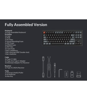 Keychron V3 Ultra 8K Black Red Switch (US) w/Knob