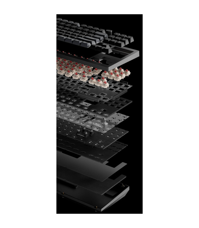 Keychron V3 Ultra 8K Black Red Switch (US) w/Knob