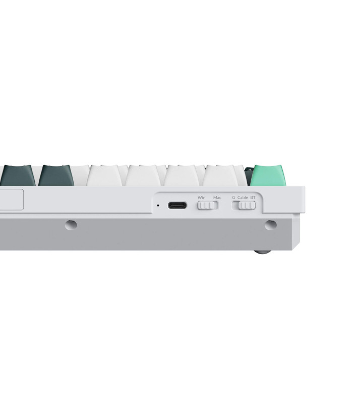 Q1 HE Shell White QMK Magnetic Switch (CH)