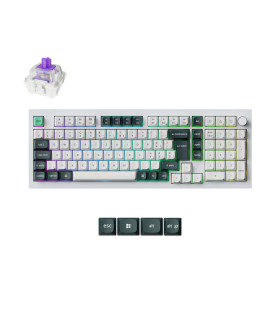 Q5 HE Shell White QMK Magnetic Switch (CH)