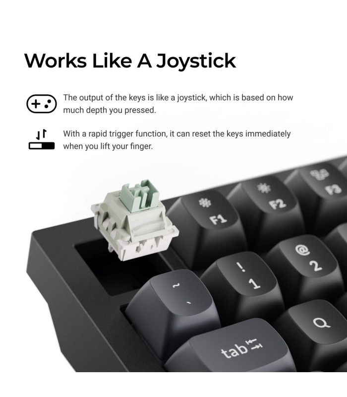 Keychron Q3 HE 8K Black Magnetic Switch (US)