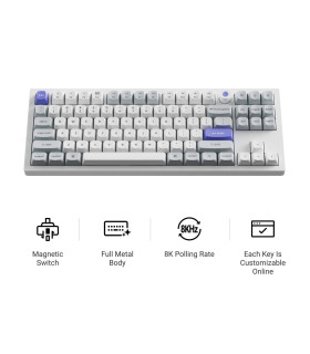 Keychron Q3 HE 8K Black Magnetic Switch (US)
