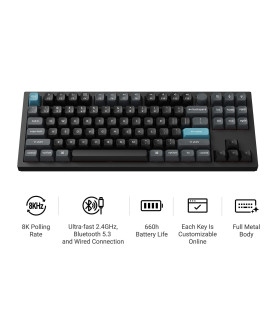 Keychron Q3 Ultra 8K Black Red Switch (US)