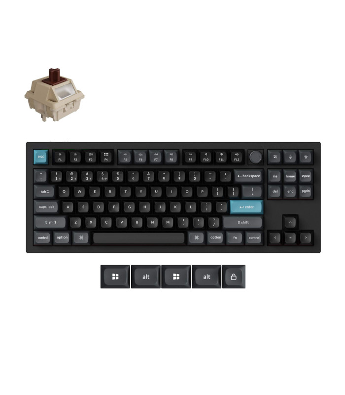 Keychron Q3 Ultra 8K Black Brown Switch (US)